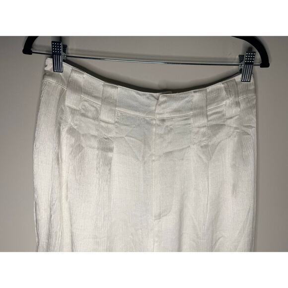 RTA Ivory Matching Bustier & High Waist Pant Set Size 8 NWT - Picture 6 of 8